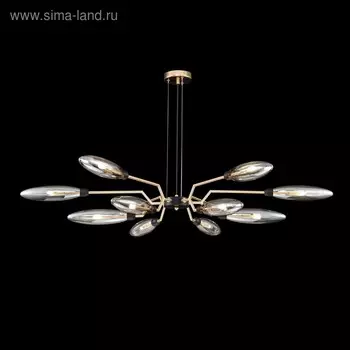 Люстра Ventura, 12x28Вт G9 золото