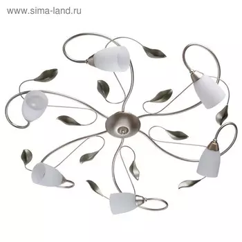 Люстра "Верона", 6x60Вт E14, цвет золото