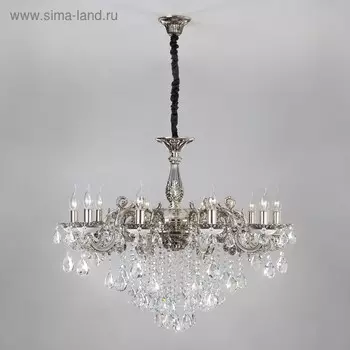 Люстра Versales 10x60Вт E14 серебро