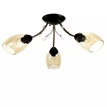 Люстра "Вид" 3х60Вт Е27 черный