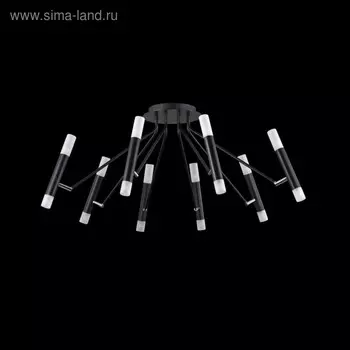 Светильник потолочный Maytoni MOD620CL-16B, 16хG9, 25Вт, 83х83х38 см, цвет чёрный