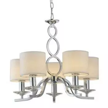 Люстра Violento, 5x40Вт E14, цвет хром