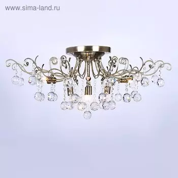 Люстра Vita 12x20Вт G9 бронза 80x80x34см