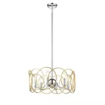 Люстра Vita, 6x40Вт E14, цвет хром