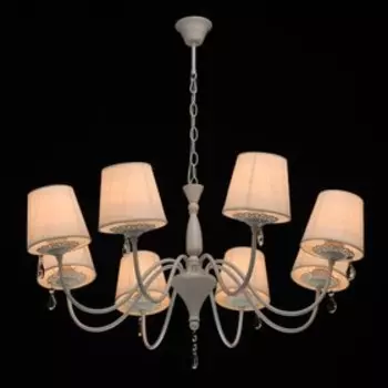 Люстра "Виталина", 8x60Вт E14, цвет белый