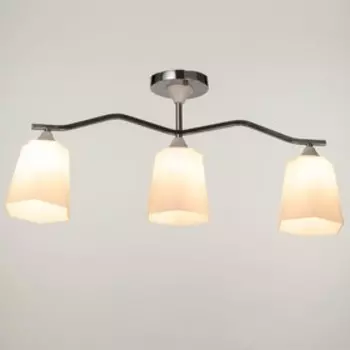 Люстра "Волна" 3х60Вт Е27 хром