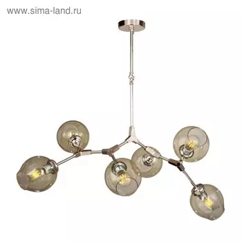 Люстра Vopiscus 6x40Вт E27 золото 100x100x105см