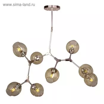 Люстра Vopiscus 8x40Вт E27, золото 120x120x105 см