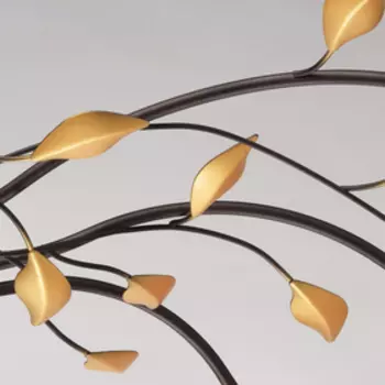 Люстра «Восторг», 10x60Вт E14, коричневый