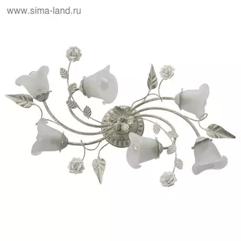 Люстра «Восторг», 6x60Вт E14, прозрачный