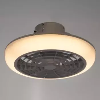 Люстра-вентилятор с ПДУ "Винди" LED 60Вт, 3 режима, белый 45х45х18