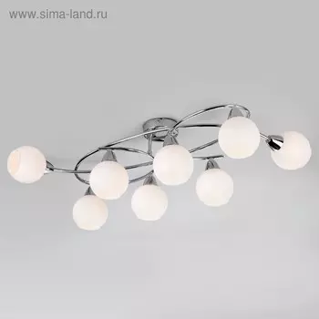 Люстра Whitney 8x40Вт E14 хром