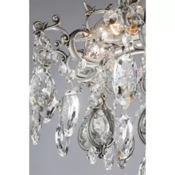 Люстра Wonderful 5x40Вт Е14, серебро 49x49x33 см