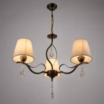 Люстра "Жаклин" 3х40Вт E14 бронза 63х63х73 см BayerLux