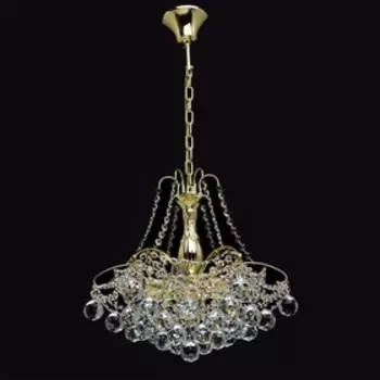 Люстра «Жемчуг», 6x60Вт E14, золото