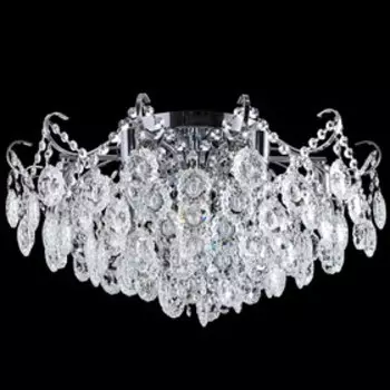 Люстра Женева 8хЕ14 40Вт хром 60х60х35см