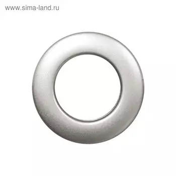 Люверсы для штор круглые, d - 25 мм, цвет серебряный