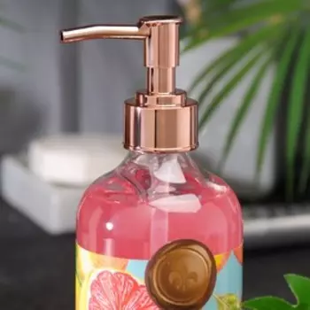 Люксовое жидкое мыло для рук "Грейпфрут", серия "Тропическое", Savon De Royal, 500 мл