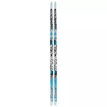 Лыжи пластиковые, 170 см, с насечкой, цвета МИКС