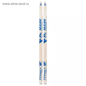 Лыжи дерево-пластиковые «Турист», 180 см, с насечкой