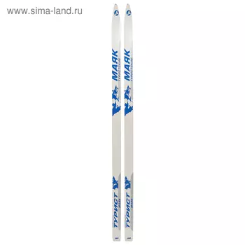 Лыжи дерево-пластиковые «Турист», 190 см, с насечкой