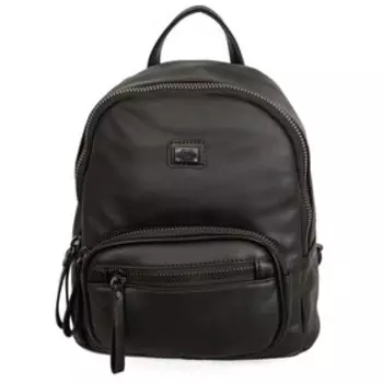 M5520 Рюкзак, отдел на молнии, цвет черный 24х27х12см