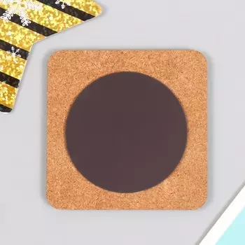 Магнит дерево "Счастья в дом" 7х7 см