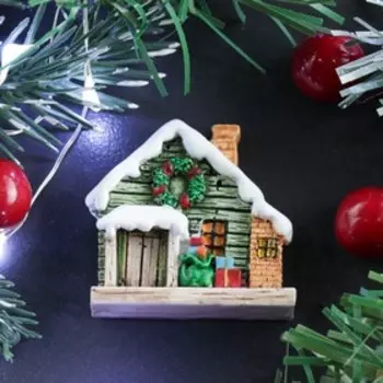 Магнит "Домик" МИКС 4х1х3,5см