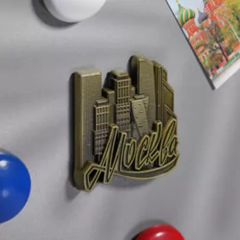 Магнит фигурный «Москва»