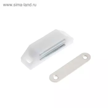 Магнит мебельный M002P, 60х13, средний, прозрачный