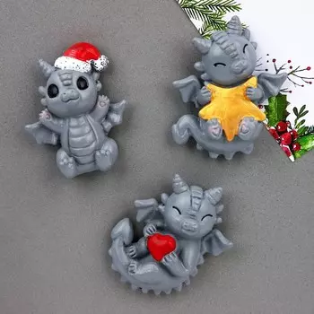 Магнит "Новогодний", МИКС