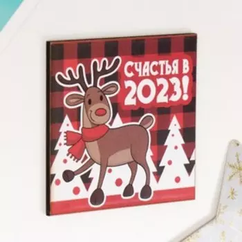 Магнит "Олень" 7х7 см