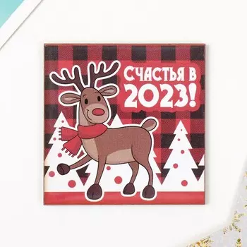 Магнит "Олень" 7х7 см