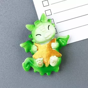 Магнит полистоун «Счастья», 5,5 х 5 см