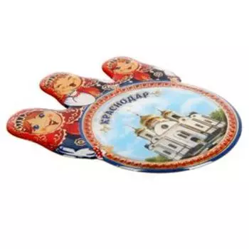 Магнит с матрёшками «Краснодар»