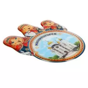 Магнит с матрёшками «Магнитогорск»