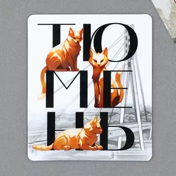 Магнит виниловый "Тюмень" 6 х 7 см