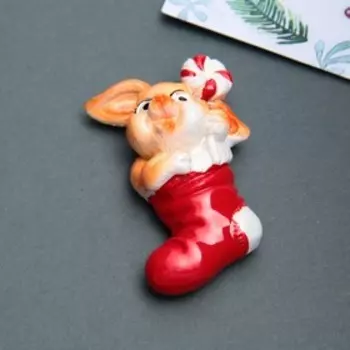 Магнит «Зайка», 6 х 4 см