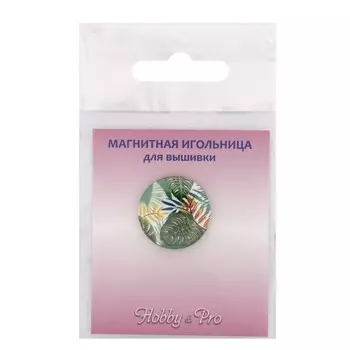 Магнитная игольница «Оазис», размер 25x3 мм