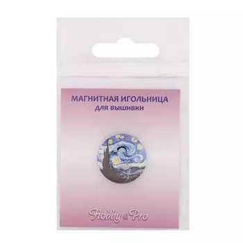 Магнитная игольница «Звёздная ночь», размер 25x3 мм