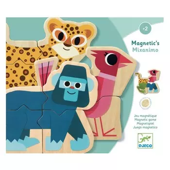 Магнитная игра Djeco «Пазл-микс»