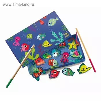 Магнитная игра рыбалка «Цвета»