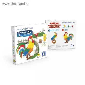 Магнитная миди-мозаика «Петух»