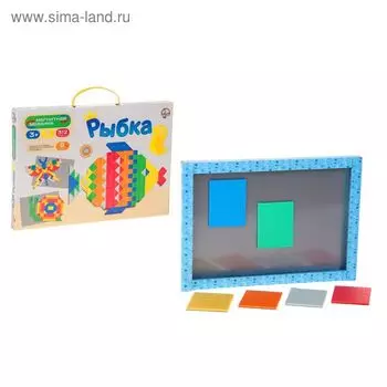 Магнитная мозаика «Рыбка», 312 элементов