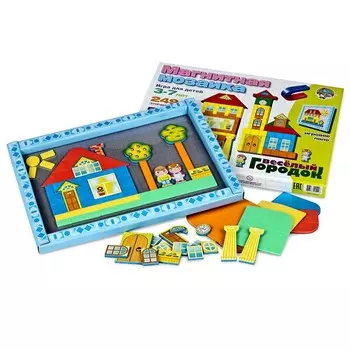 Магнитная мозаика «Веселый городок», 248 элементов