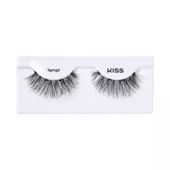 Магнитные ресницы нового поколения Kiss Tempt Magnetic Eyeliner Lash KMEL02, пара