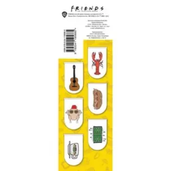 Магнитные закладки. Friends 6 закладок полукруглых