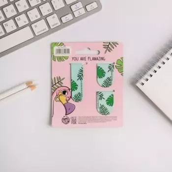 Магнитные закладки Tropical book, 3 шт