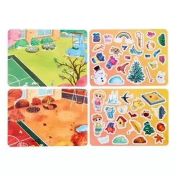 Магнитный набор «Изучаем времена года»