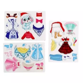 Магнитный набор «Сказочная снегурочка», в коробке, уценка